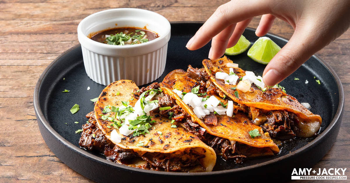 Instant Pot Birria Tacos - Tested by Amy + Jacky