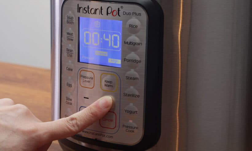 instant pot high pressure 40 minutes