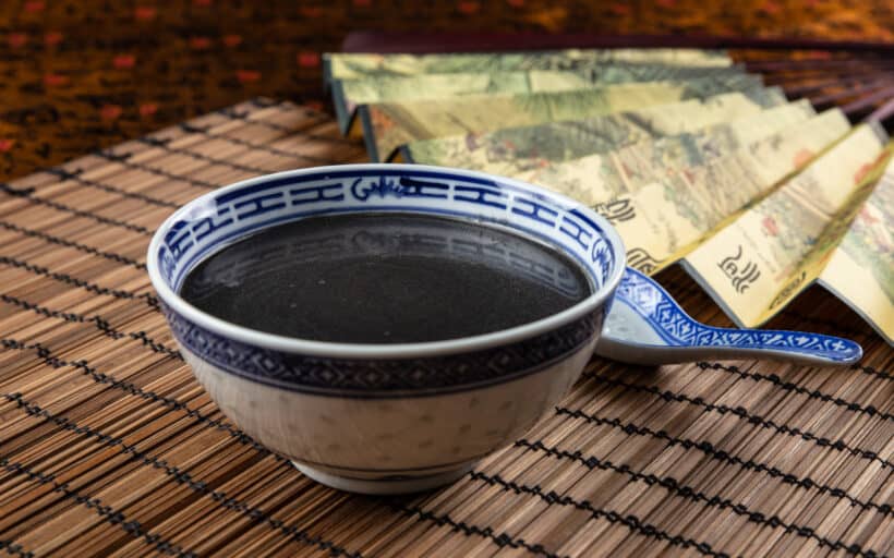 black sesame soup | black sesame soup recipe | 芝麻糊 | instant pot black sesame soup | chinese dessert | dessert recipes  #AmyJacky #recipe #chinese #asian