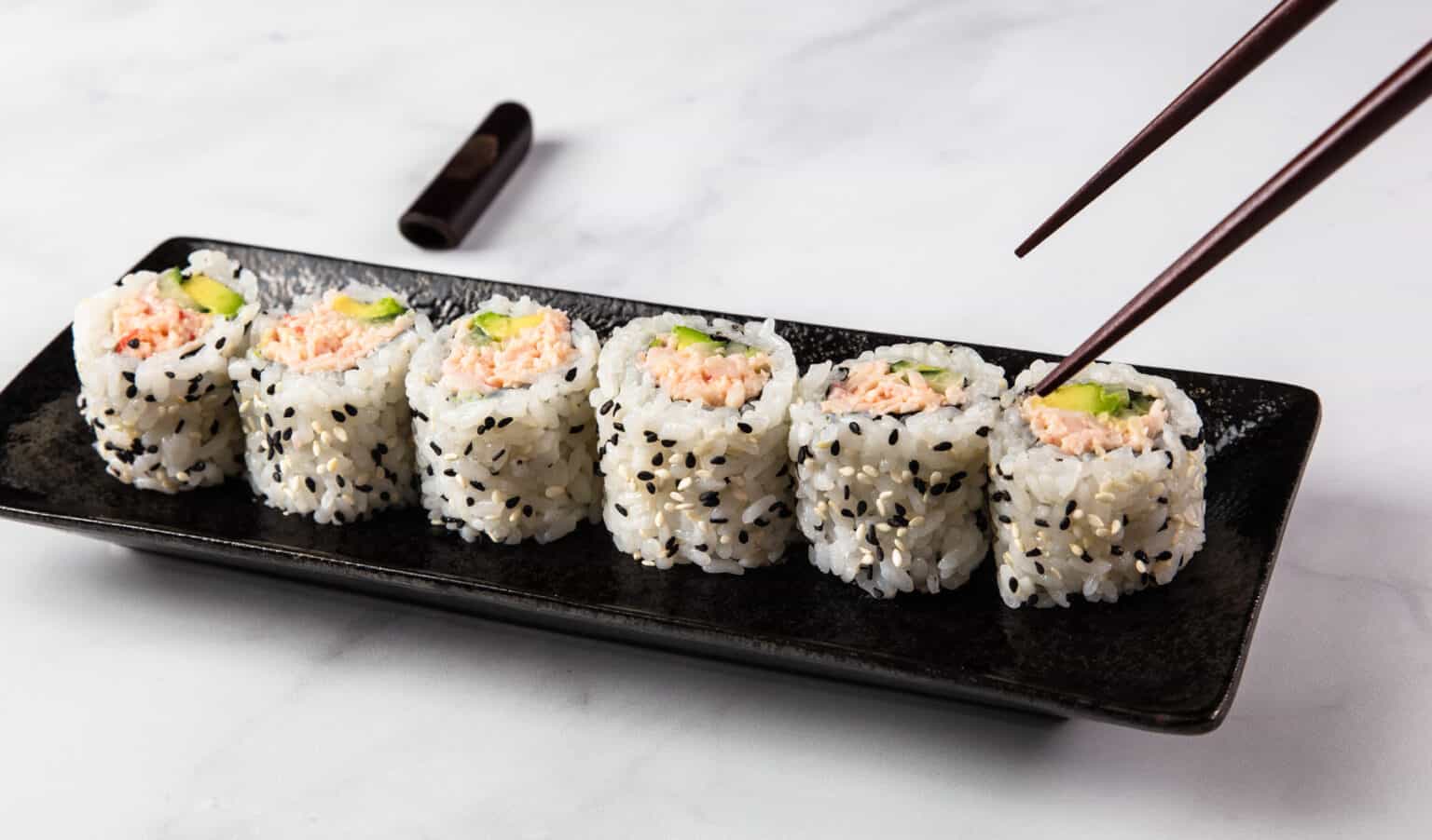 California Roll Recipe Tested by Amy + Jacky