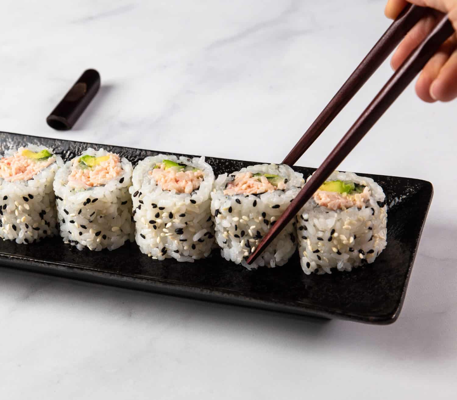 California Roll Recipe Tested by Amy + Jacky