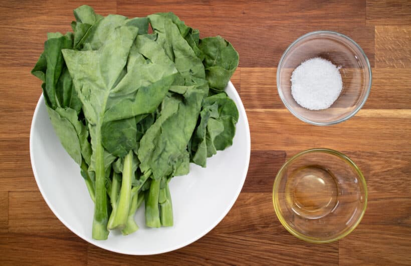 chinese broccoli ingredients