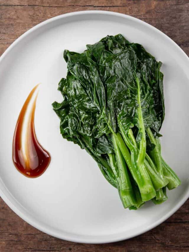 Chinese Broccoli with Oyster Sauce (蠔油芥籣)