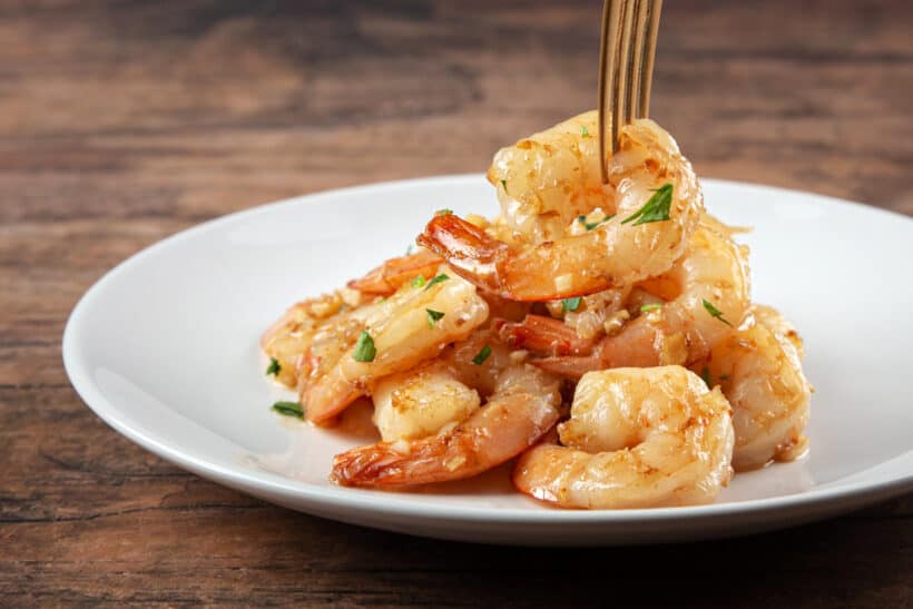 Instant Pot Shrimp (Toasted Garlic Butter) - Tested by Amy + Jacky