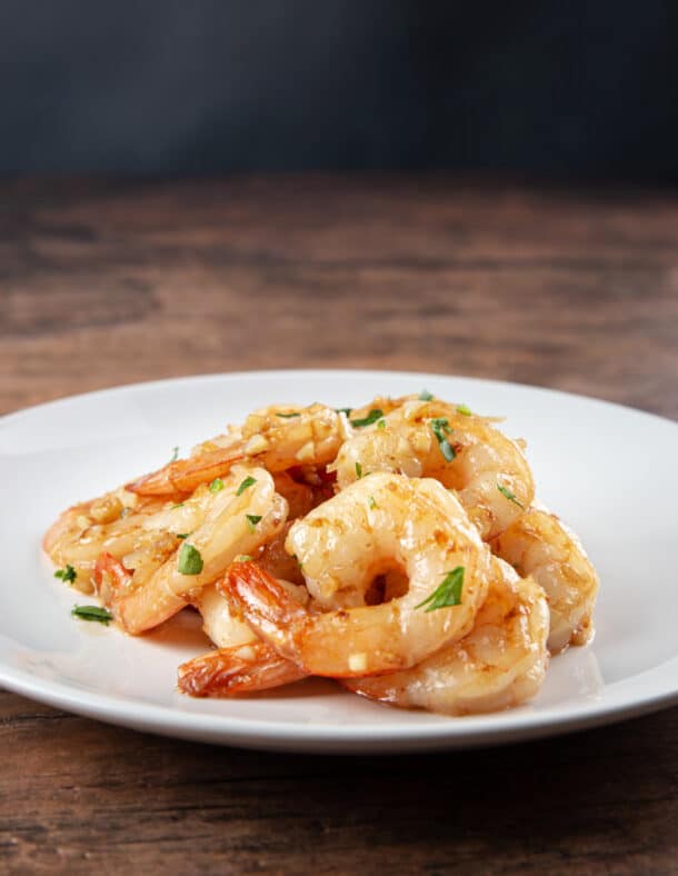 Instant Pot Shrimp (Toasted Garlic Butter) Tested by Amy + Jacky