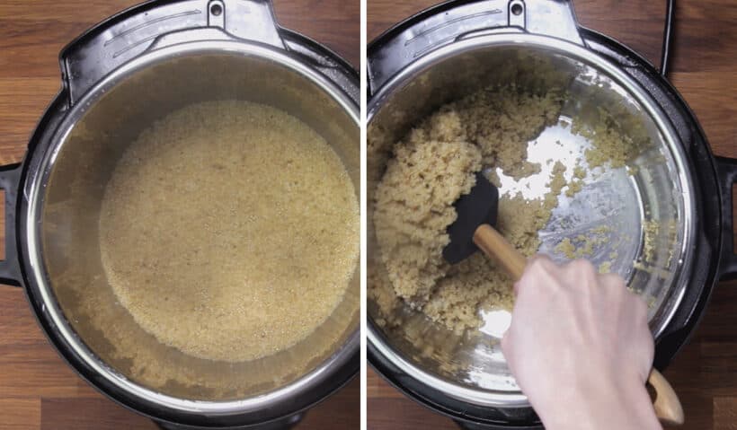 cooking quinoa in instant pot