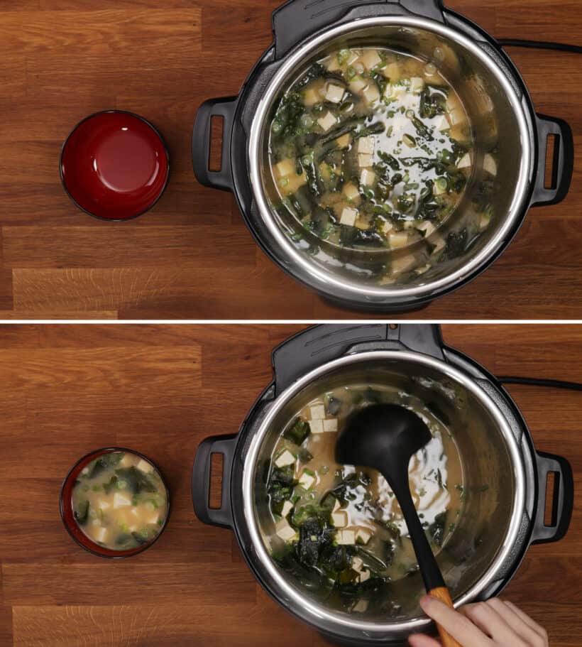 miso soup instant pot