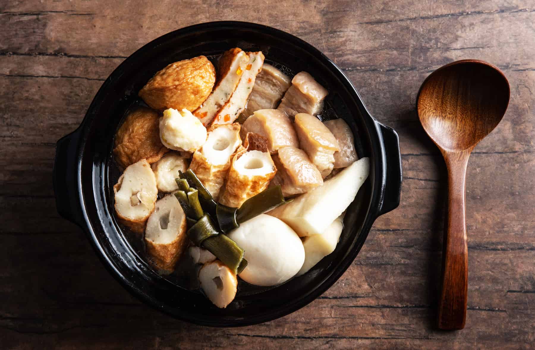 Oden (Japanese-Style Fish Cakes in Broth)