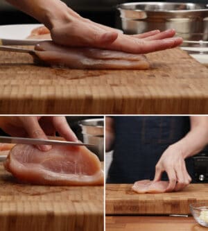 how to butterfly chicken breast