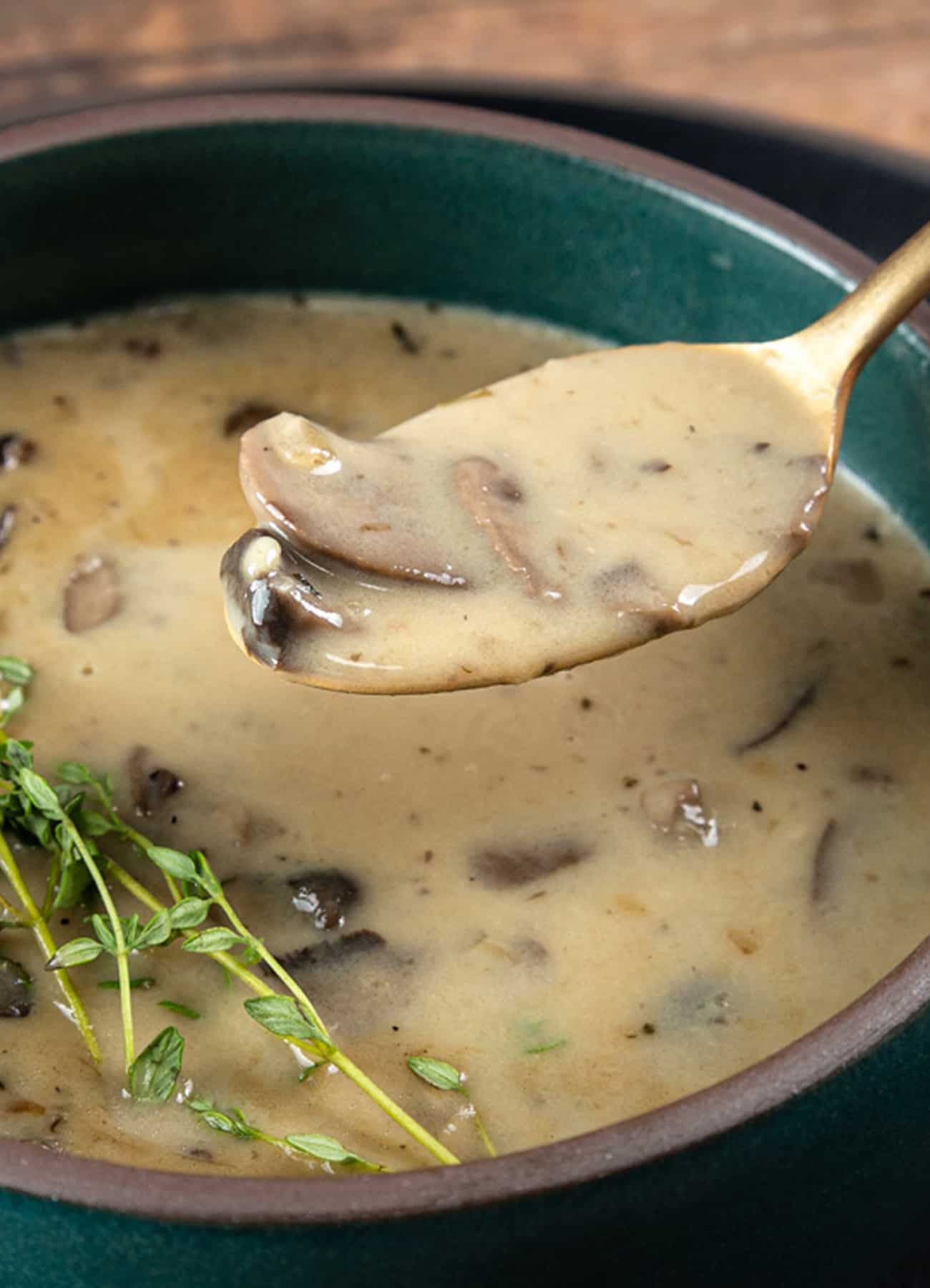 Instant Pot Mushroom Soup Tested by Amy + Jacky