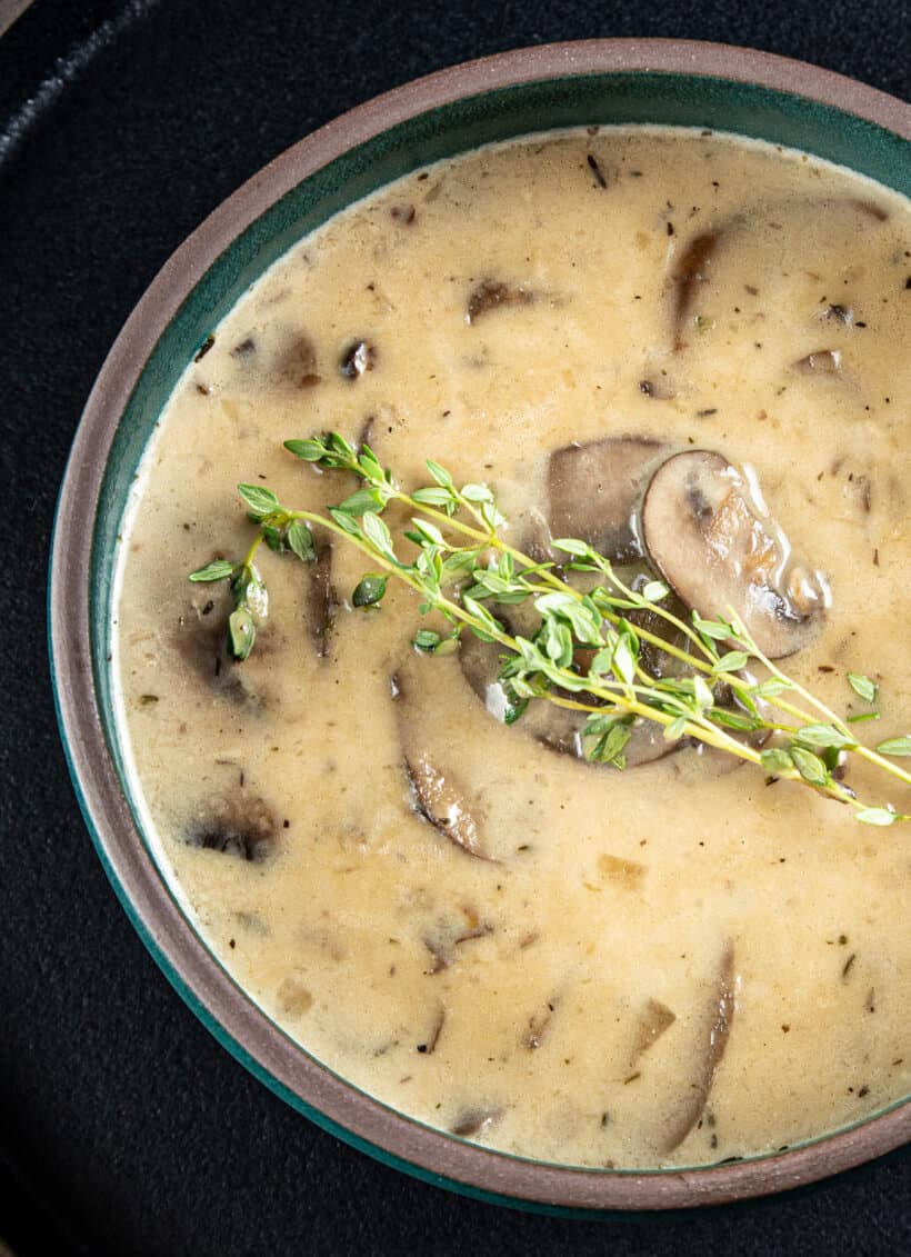 mushroom soup instant pot