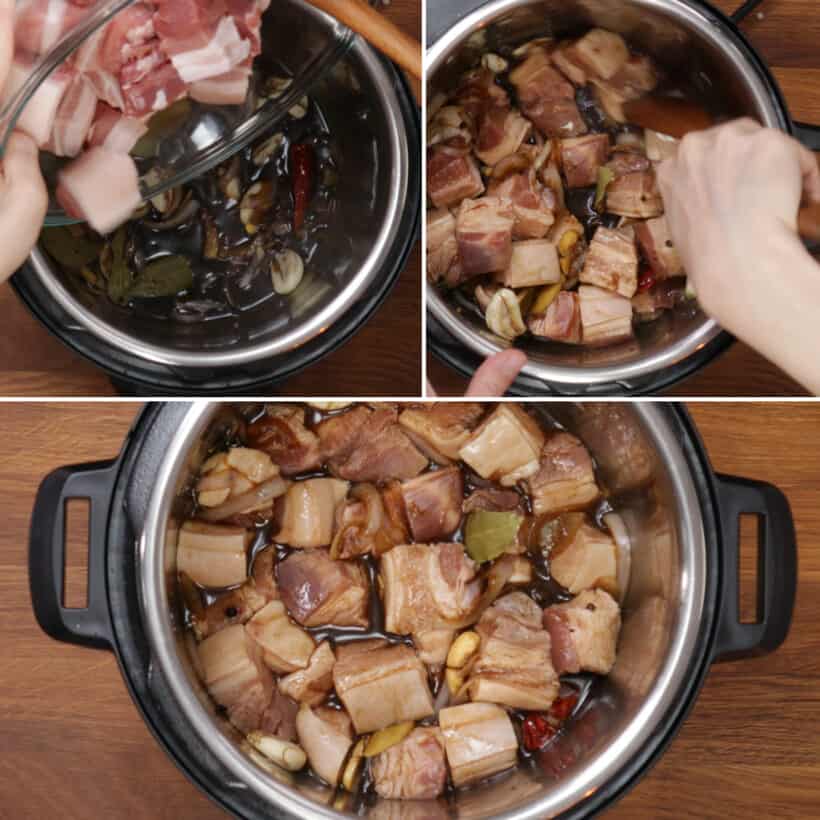 pork belly adobo instant pot