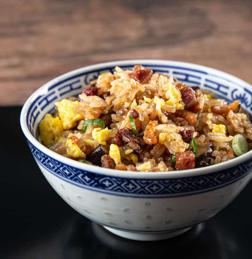 chinese sticky rice recipe | lo mai fan