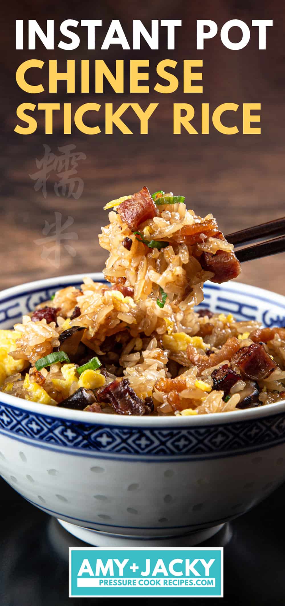 chinese sticky rice instant pot | instant pot chinese sticky rice | lo mai fan | sticky rice with chinese sausage