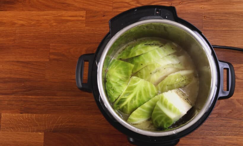 pressure cooker cabbage