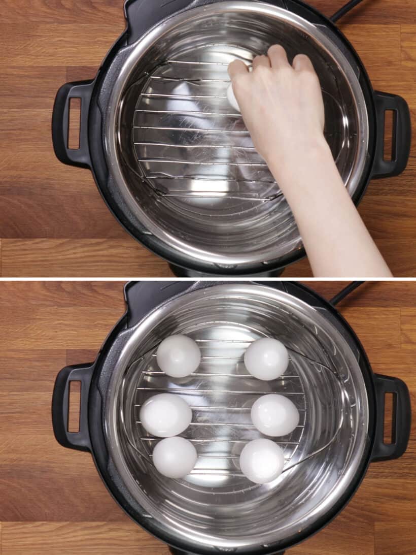 eggs in Instant Pot