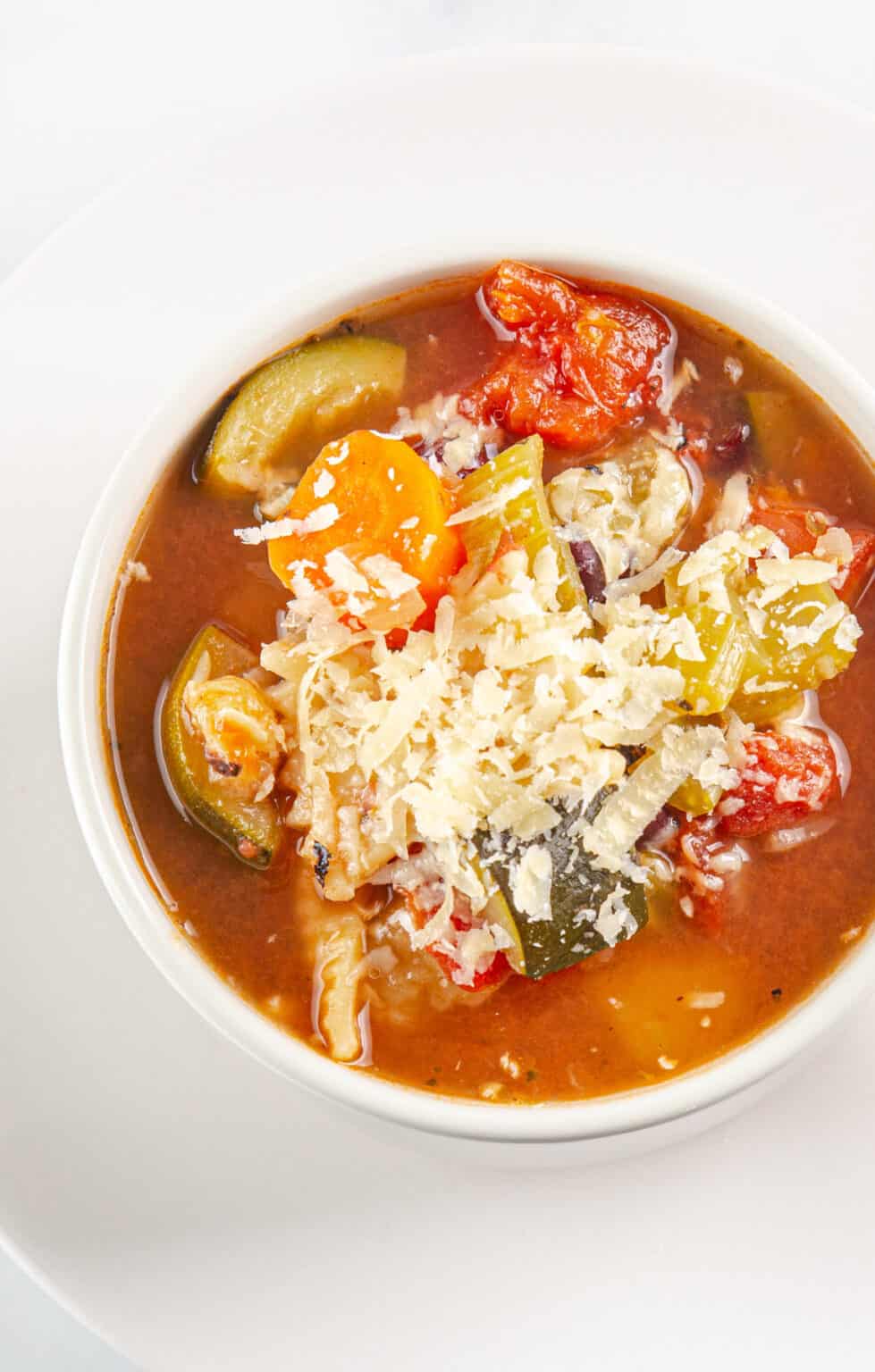 Instant Pot Minestrone Soup Tested by Amy + Jacky