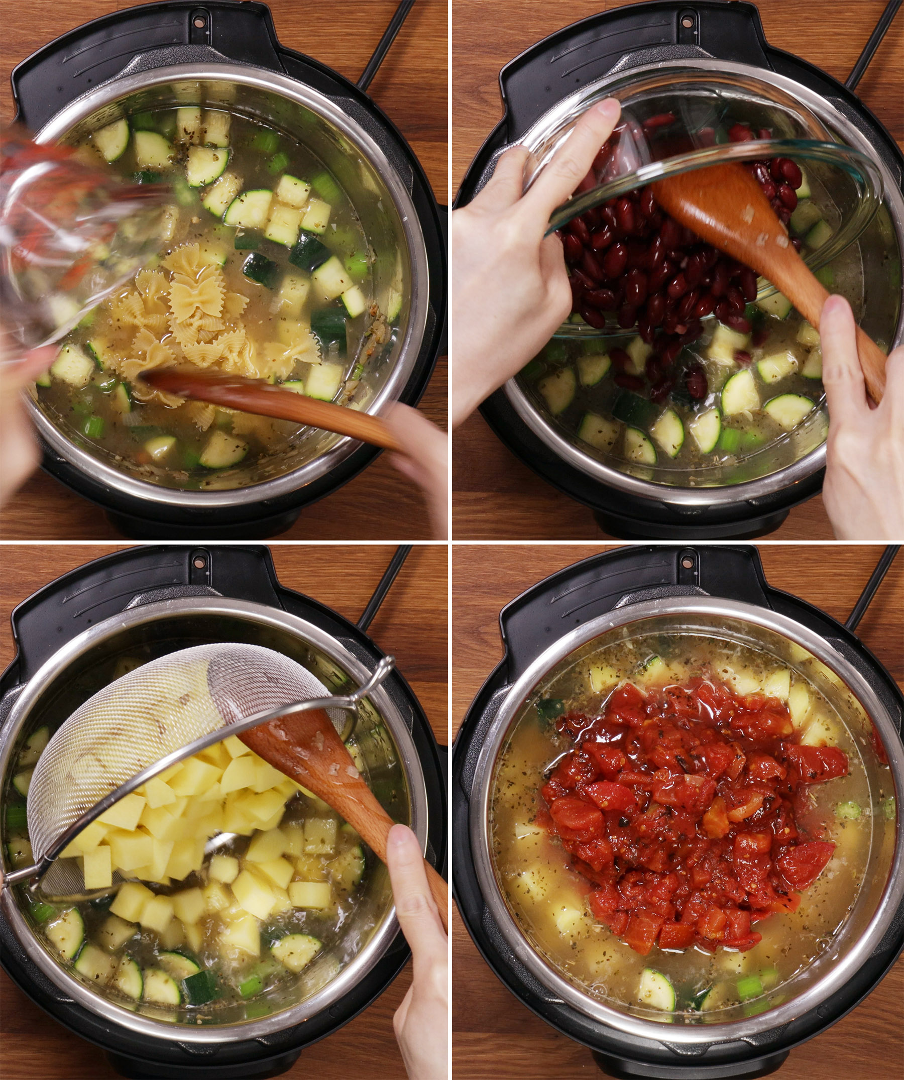 Instant Pot Minestrone Soup | Tested by Amy + Jacky