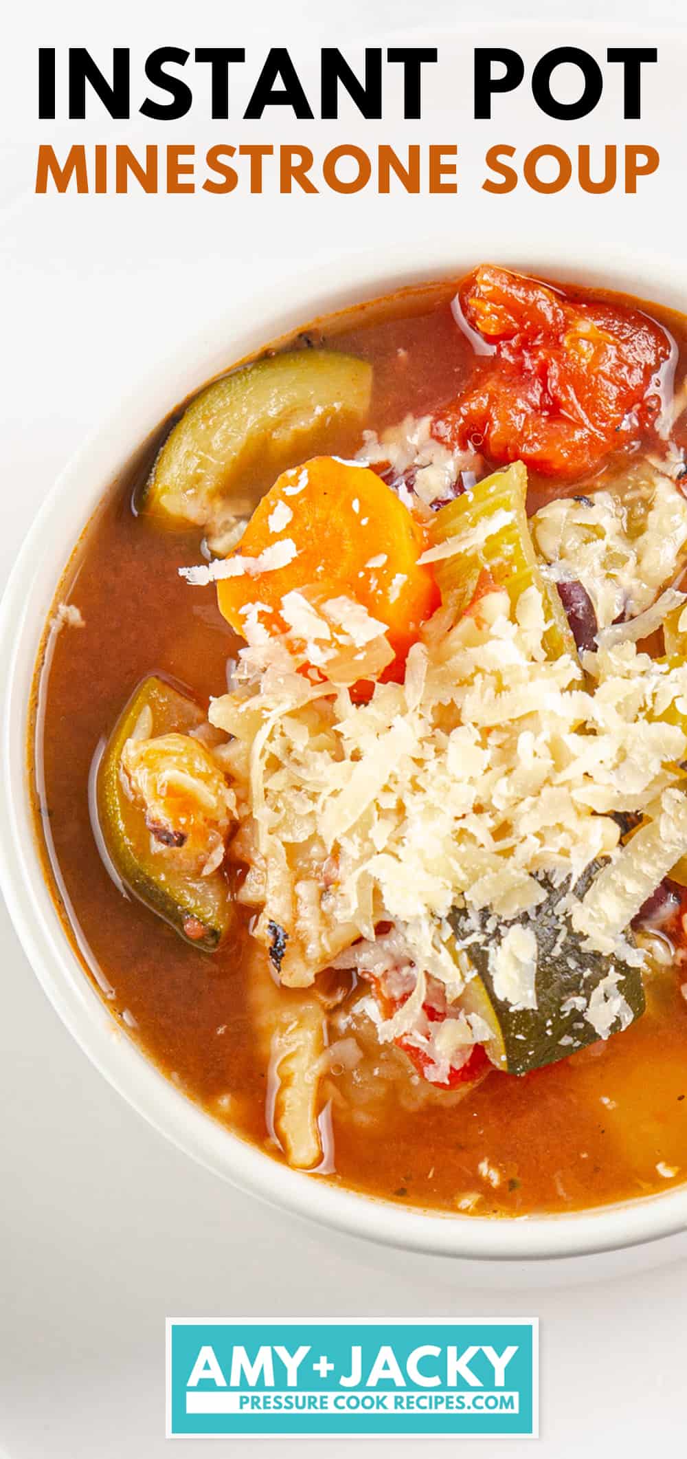 instant pot minestrone soup | minestrone soup instant pot | pressure cooker minestrone soup | vegan minestrone soup