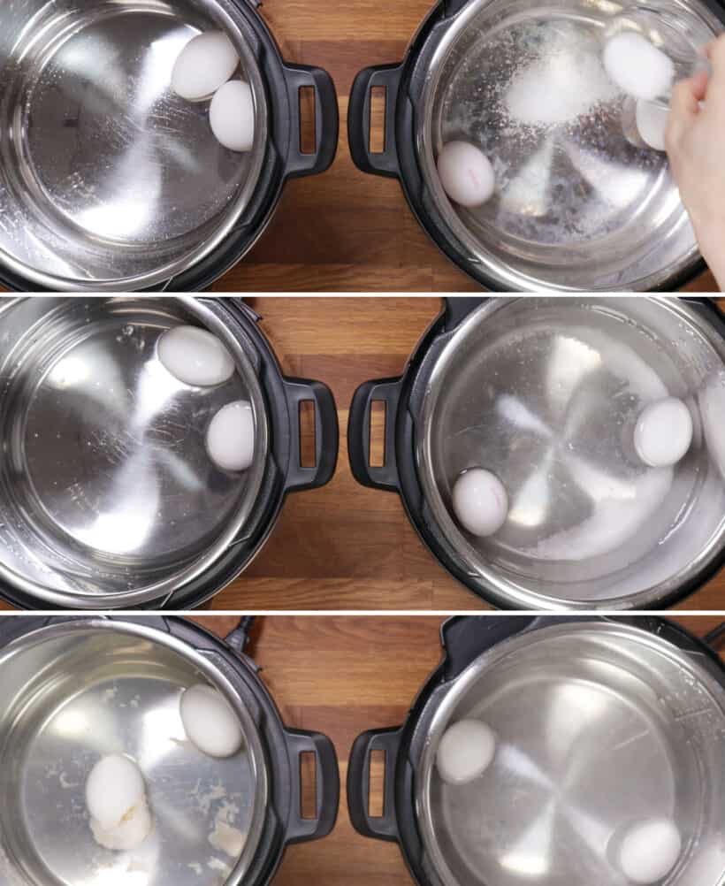 sauna eggs instant pot experiment