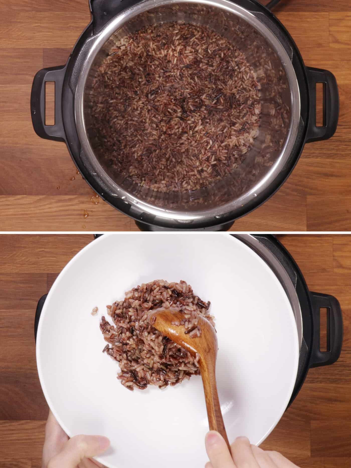 Instant Pot Wild Rice Blend Tested by Amy + Jacky