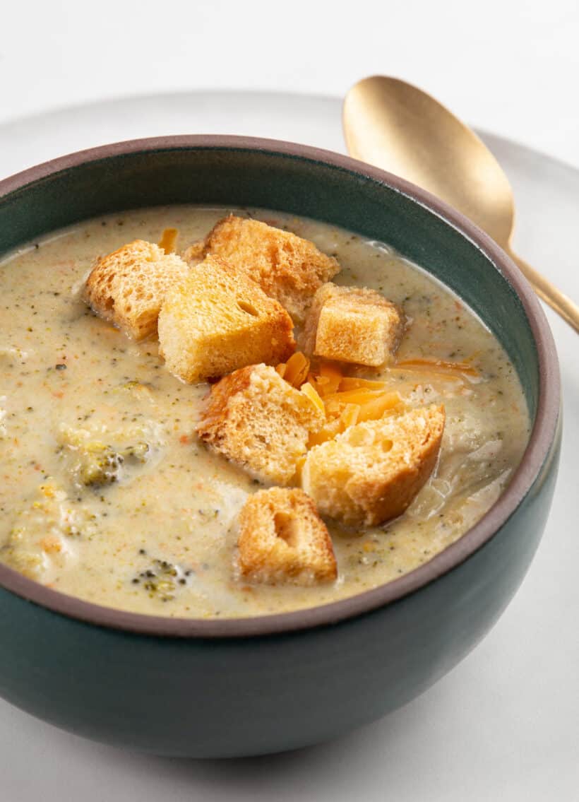 broccoli cheddar soup instant pot