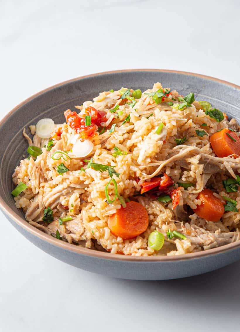 chicken rice instant pot