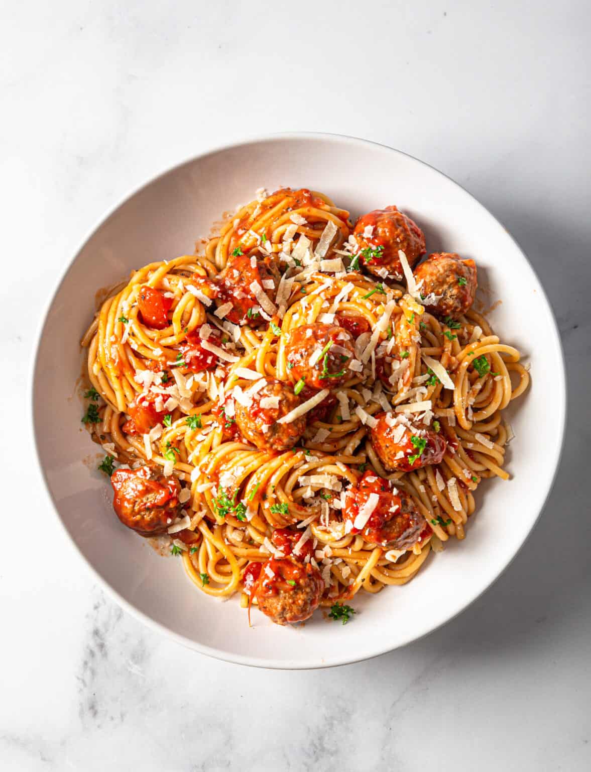 Instant Pot Spaghetti and Meatballs Tested by Amy + Jacky