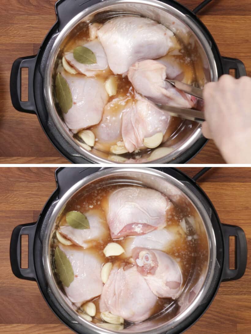 chicken thighs in Instant Pot