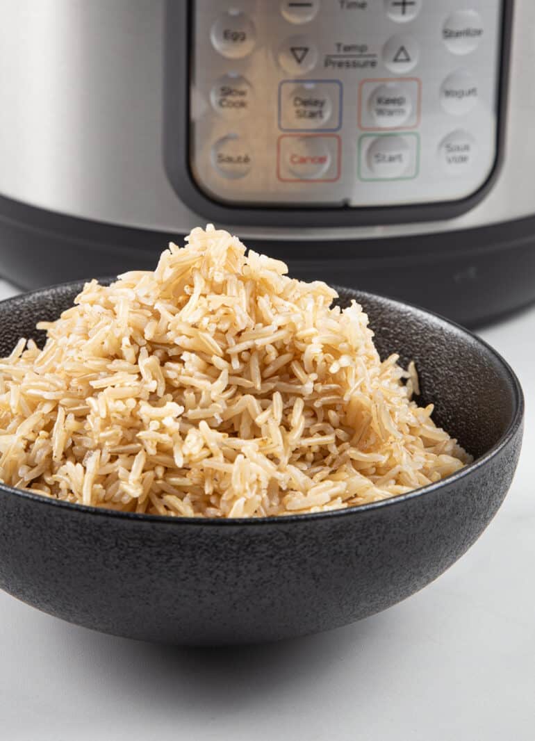 Instant Pot Brown Basmati Rice Tested by Amy + Jacky