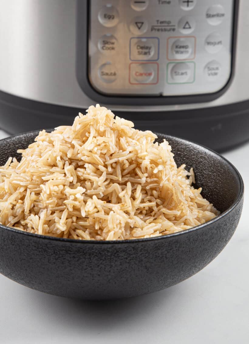 How to Cook Brown Rice in an Instant Pot - JennifersKitchen