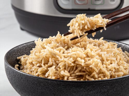 How to Cook Brown Rice in an Instant Pot - JennifersKitchen