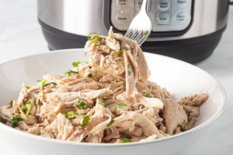 instant pot shredded chicken