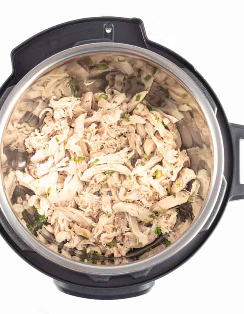 shredded chicken instant pot