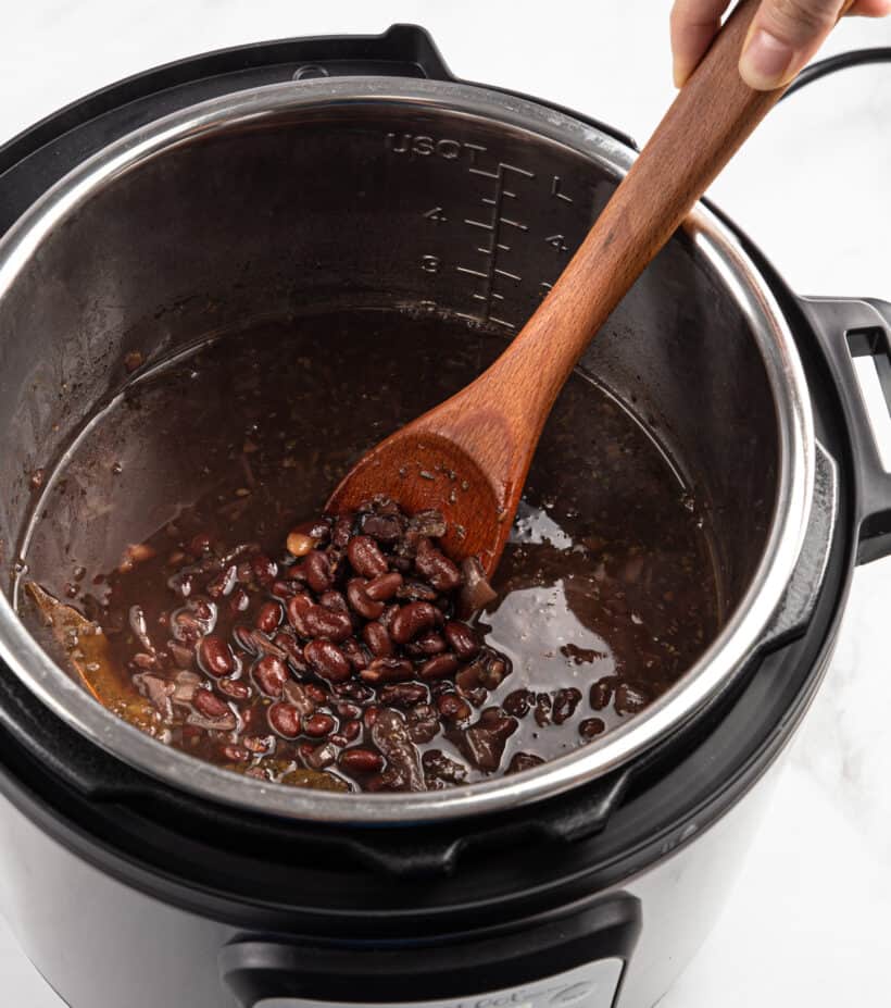 black beans in Instant Pot