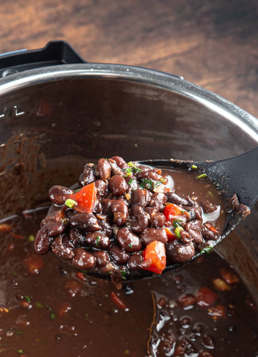 Mexican black beans Instant Pot