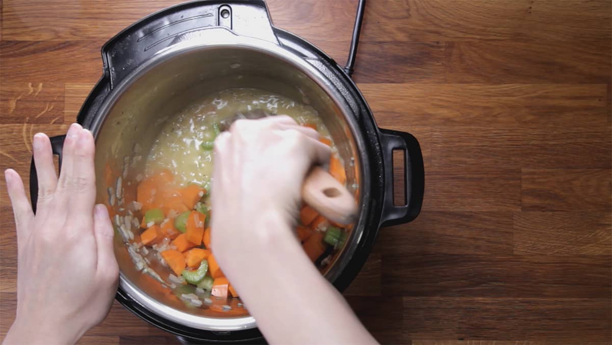 Instant Pot Split Pea Soup Tested by Amy + Jacky