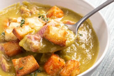 instant pot split pea soup | instant pot pea soup | instant pot split pea and ham soup | pressure cooker split pea soup