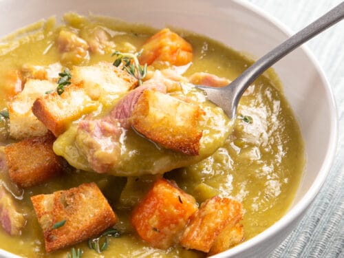 Instant Pot Split Pea Soup - The Almond Eater