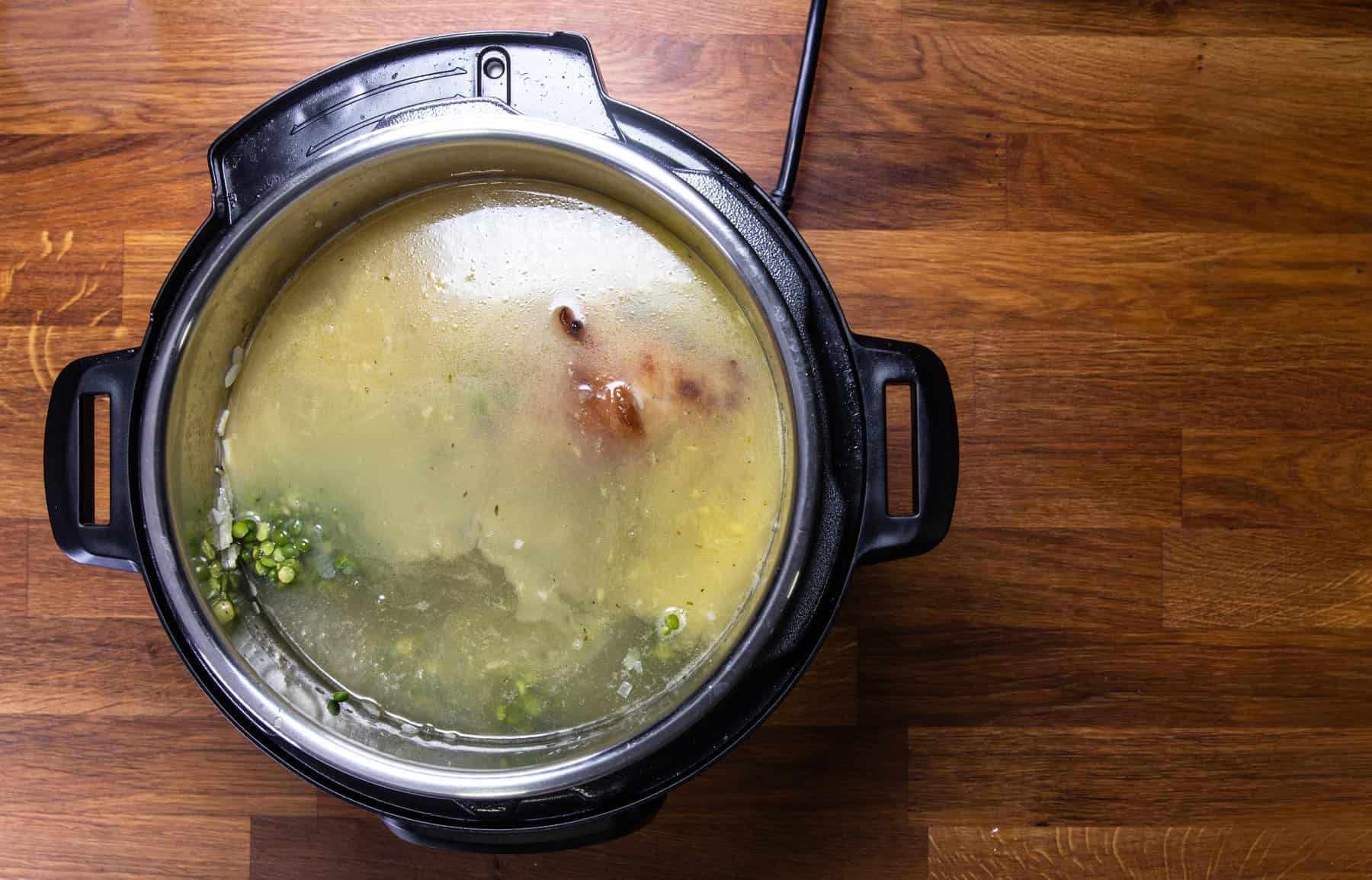 Instant Pot Split Pea Soup Tested by Amy + Jacky