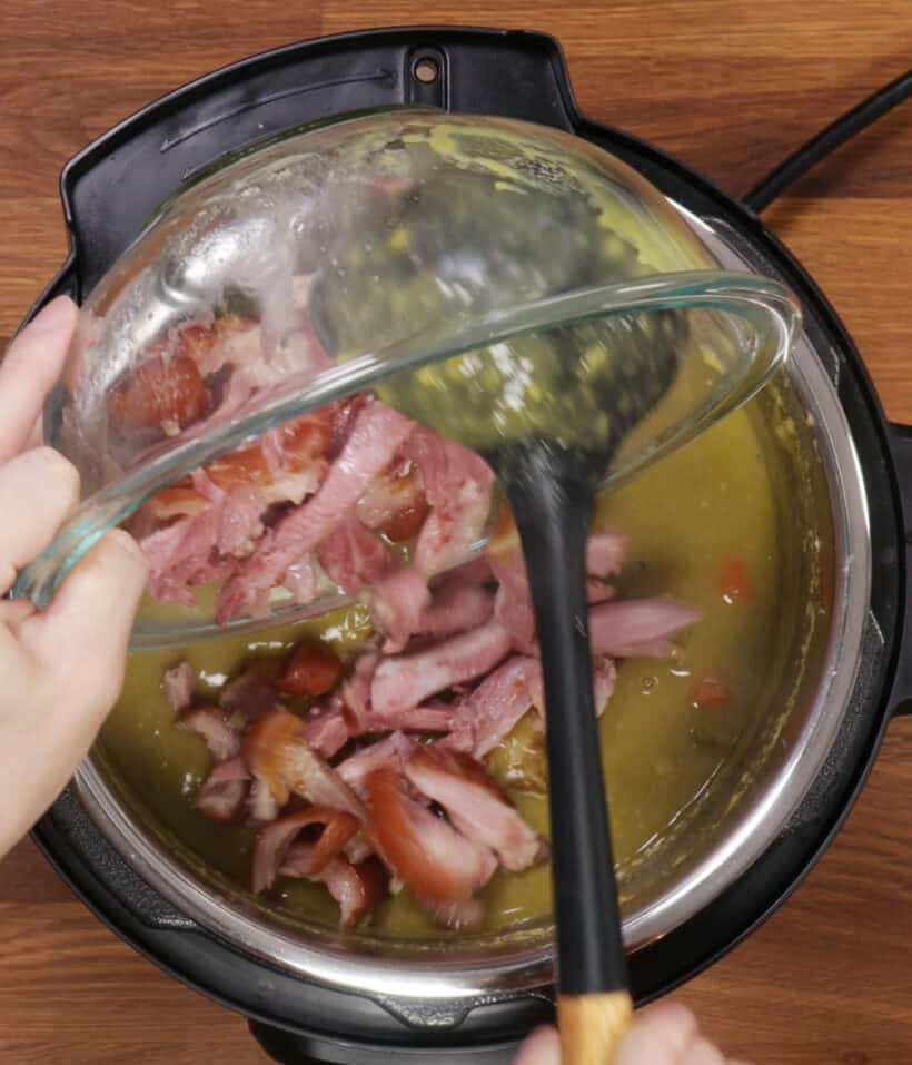 Split Pea Soup in an Instant Pot - The Foreign Fork