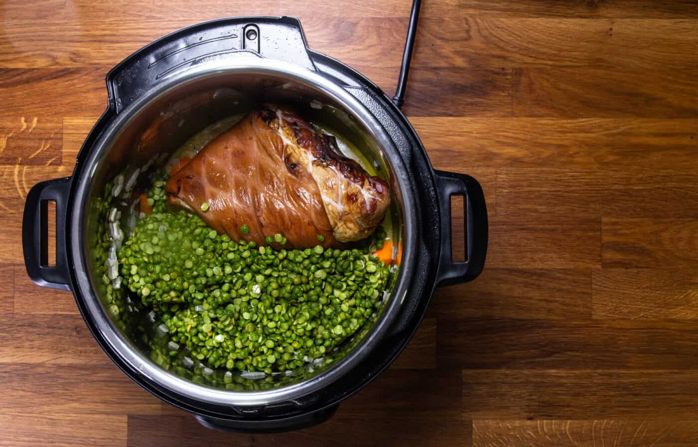 Instant Pot Split Pea Soup Tested by Amy + Jacky