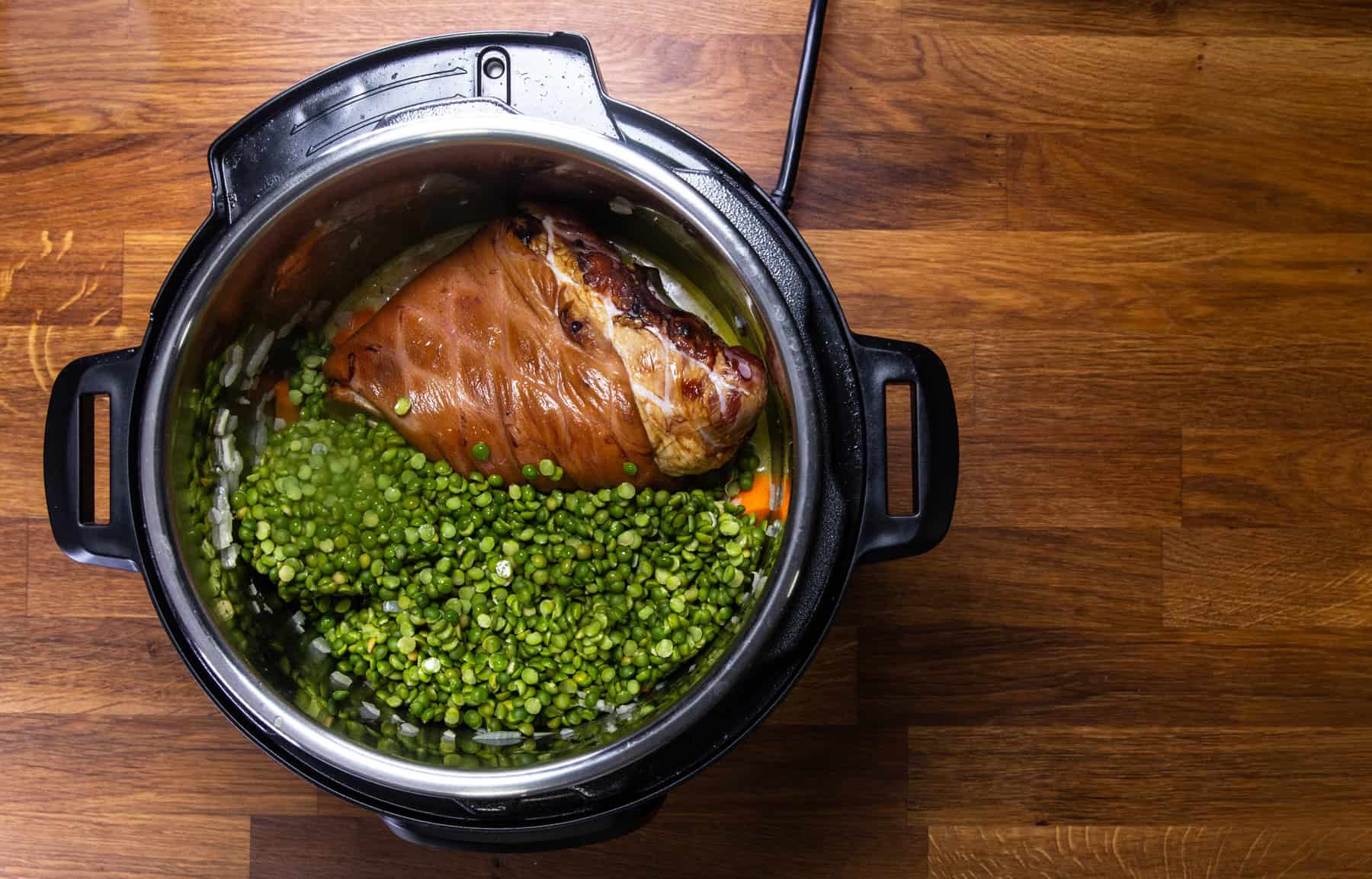 Instant Pot Split Pea Soup Tested by Amy + Jacky