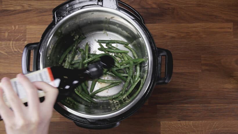 instant pot fresh green beans