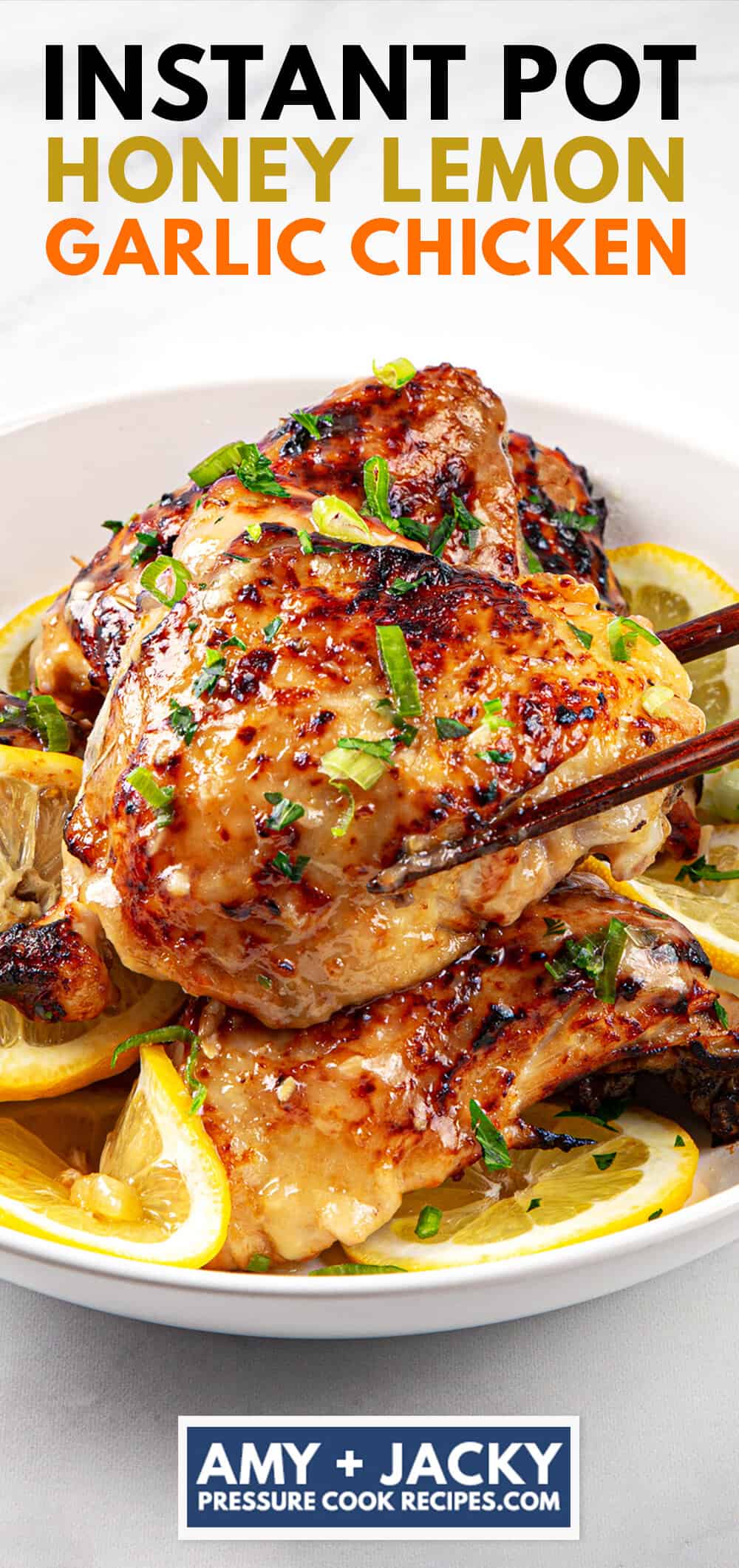 instant pot lemon chicken | instant pot lemon garlic chicken | instant pot lemon chicken thighs | pressure cooker lemon chicken