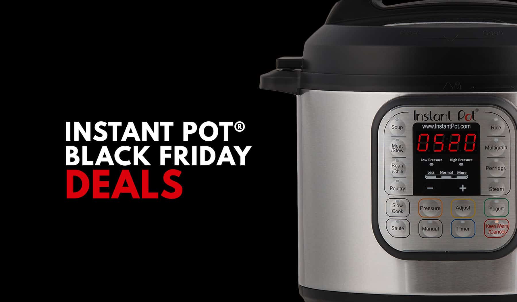 Black Friday Instant Pot Deals 2023: Up to 50% off!
