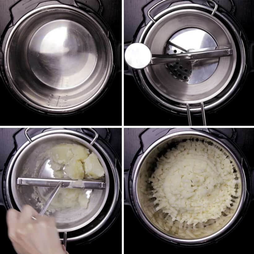 make mashed potatoes with food mill