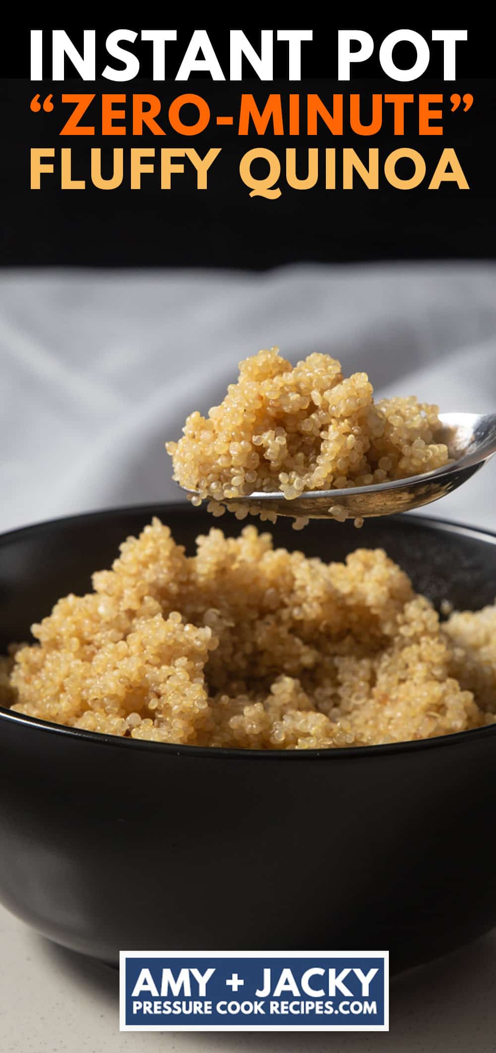 Instant Pot Quinoa (Foolproof Zero-Minute Method)