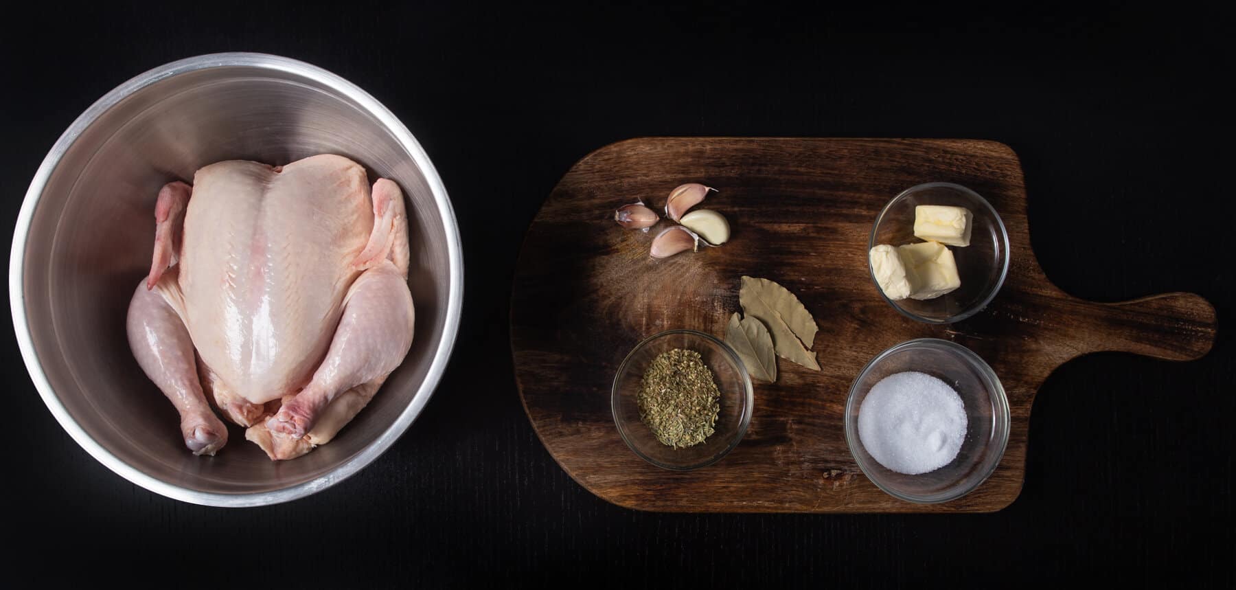 butter roasted chicken ingredients