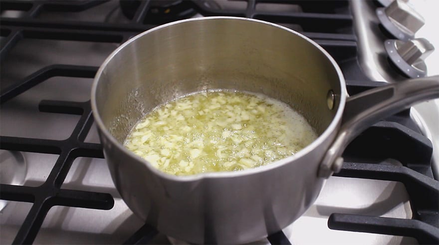 homemade garlic butter
